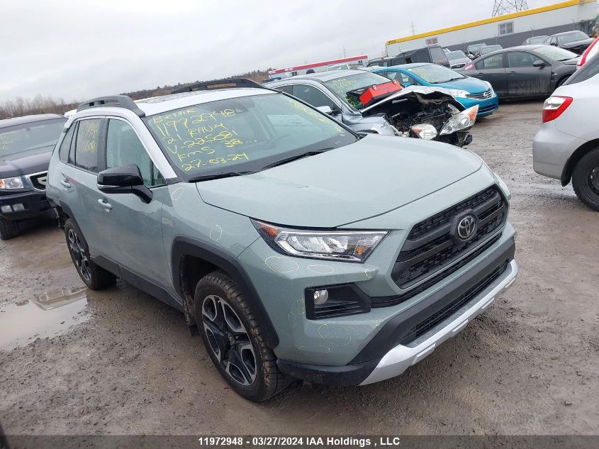 2021 Toyota Rav4 VIN: 2T3J1RFV6MW225081 Lot: 11972948