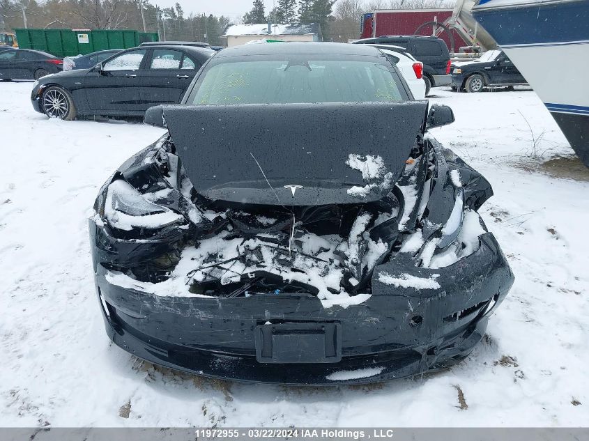 2023 Tesla Model 3 VIN: LRW3E1EB9PC943086 Lot: 11972955