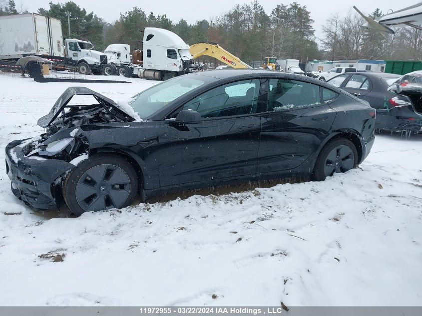 2023 Tesla Model 3 VIN: LRW3E1EB9PC943086 Lot: 11972955