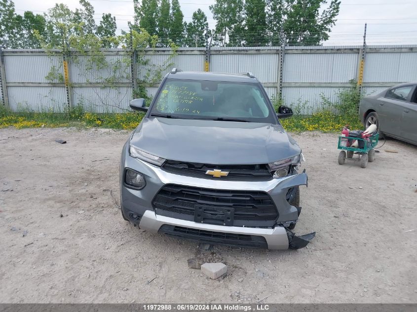 2022 Chevrolet Trailblazer VIN: KL79MPS24NB017198 Lot: 11972988