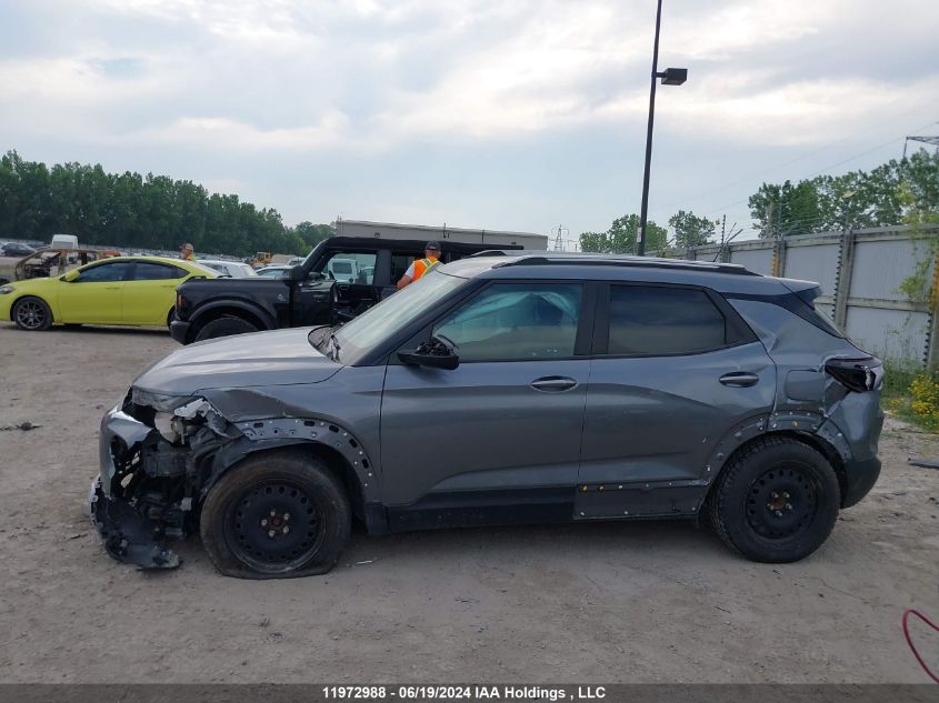 2022 Chevrolet Trailblazer VIN: KL79MPS24NB017198 Lot: 11972988