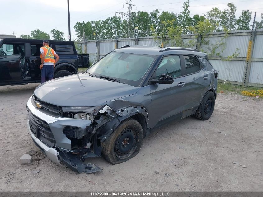 2022 Chevrolet Trailblazer VIN: KL79MPS24NB017198 Lot: 11972988