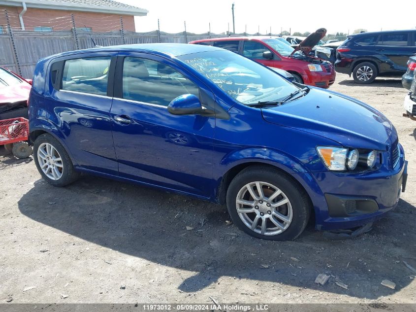 2014 Chevrolet Sonic VIN: 1G1JC6EH3E4100017 Lot: 11973012