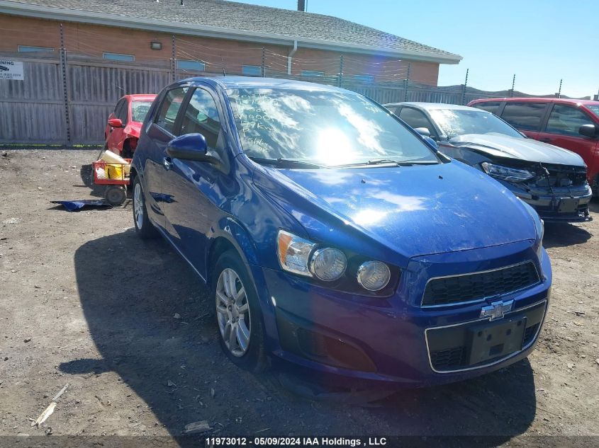 2014 Chevrolet Sonic VIN: 1G1JC6EH3E4100017 Lot: 11973012