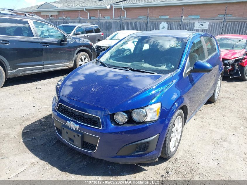 2014 Chevrolet Sonic VIN: 1G1JC6EH3E4100017 Lot: 11973012