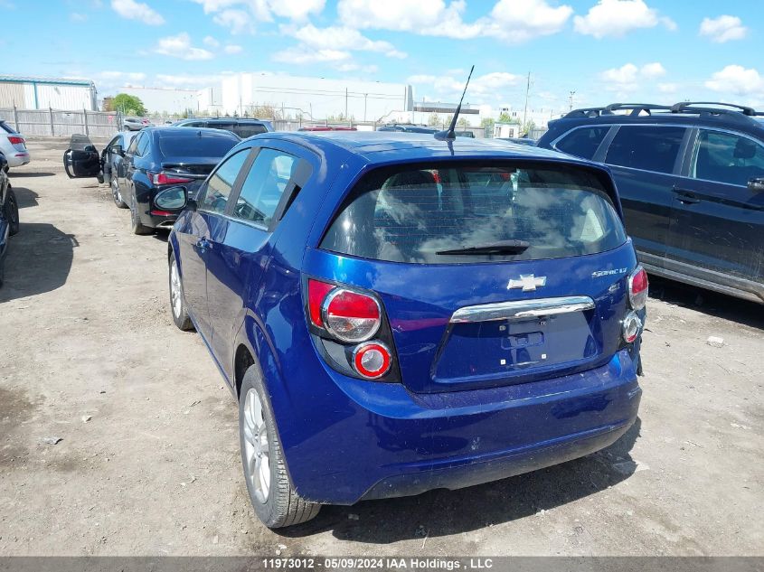 2014 Chevrolet Sonic VIN: 1G1JC6EH3E4100017 Lot: 11973012