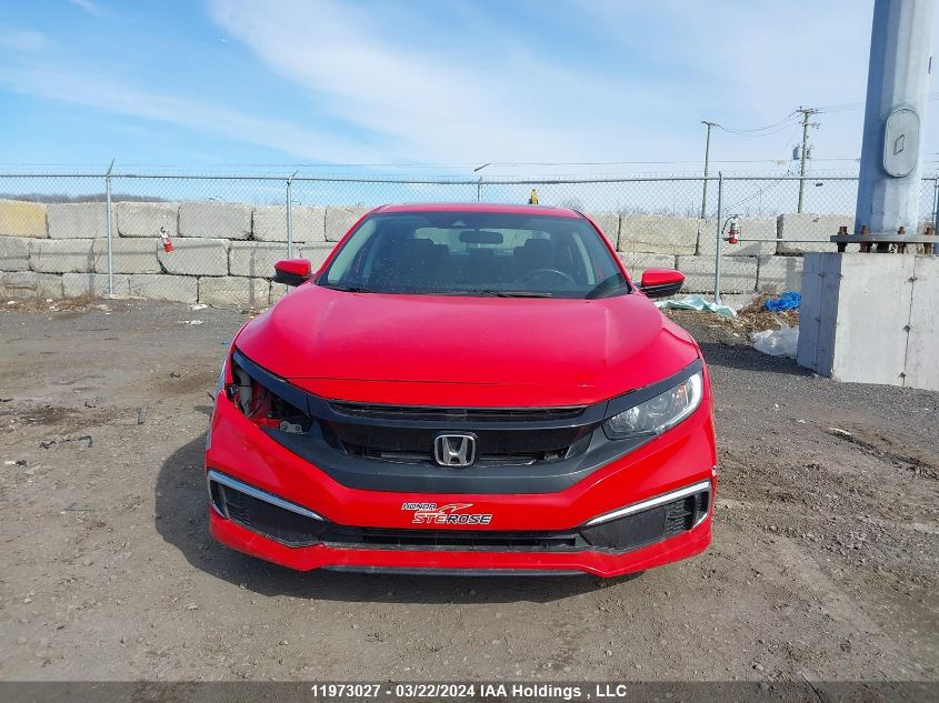 2020 Honda Civic Ex VIN: 2HGFC2F73LH012176 Lot: 51147254