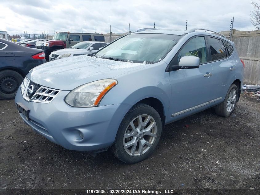 2011 Nissan Rogue S/Sv/Krom VIN: JN8AS5MV1BW268447 Lot: 39240312