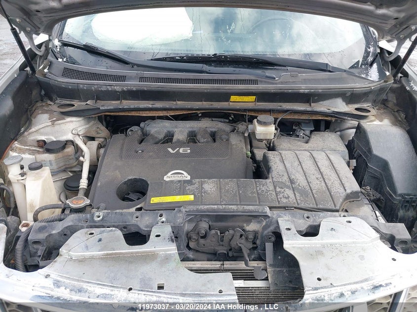 2012 Nissan Murano Sl VIN: JN8AZ1MW1CW225922 Lot: 11973037