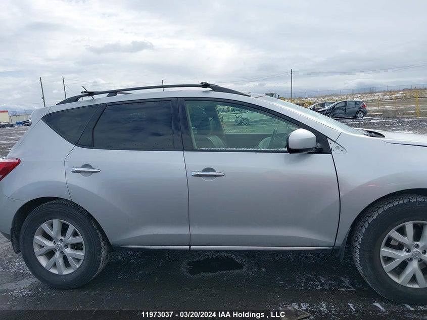 2012 Nissan Murano Sl VIN: JN8AZ1MW1CW225922 Lot: 11973037