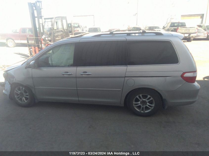 2007 Honda Odyssey VIN: 5FNRL387X7B504245 Lot: 11973123
