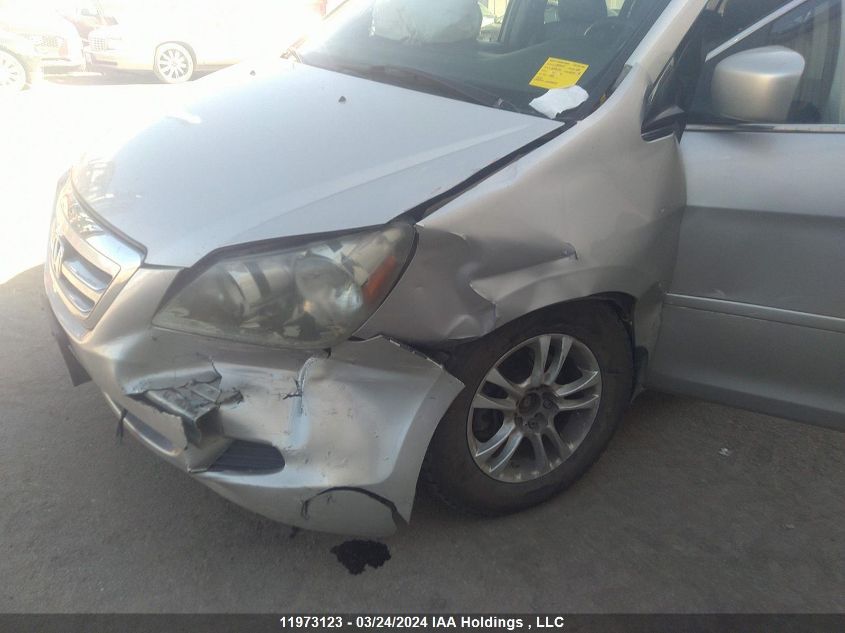 2007 Honda Odyssey VIN: 5FNRL387X7B504245 Lot: 11973123