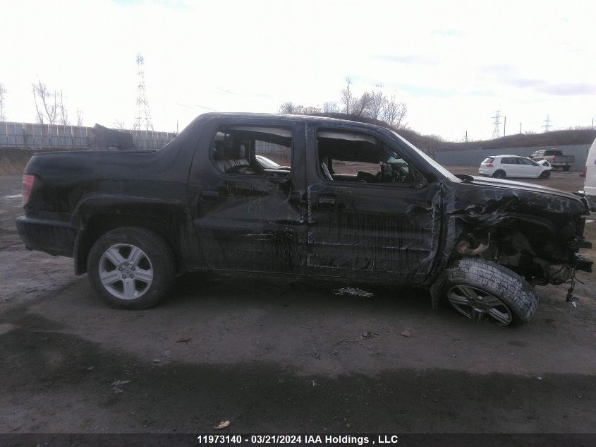 2011 Honda Ridgeline Rtl VIN: 5FPYK1F57BB501159 Lot: 11973140