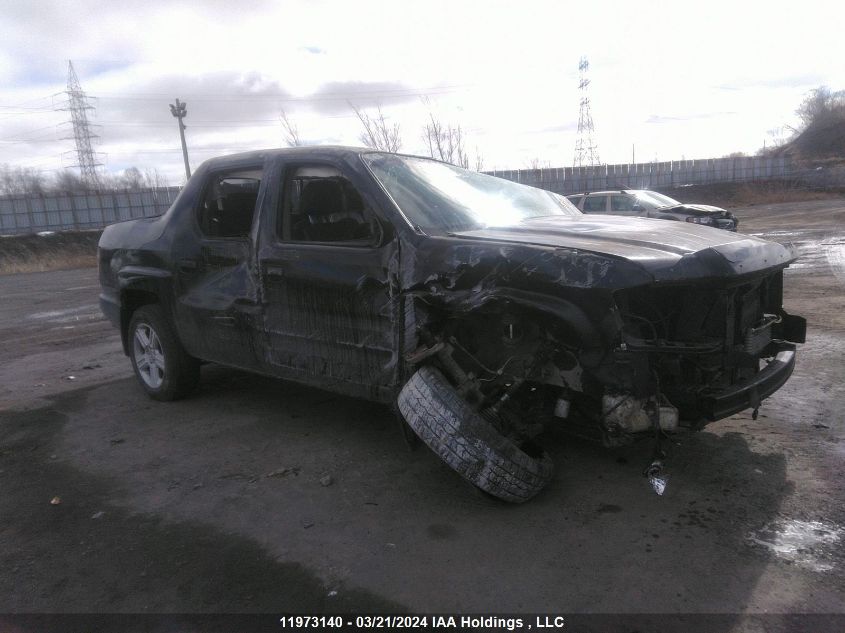 2011 Honda Ridgeline Rtl VIN: 5FPYK1F57BB501159 Lot: 11973140