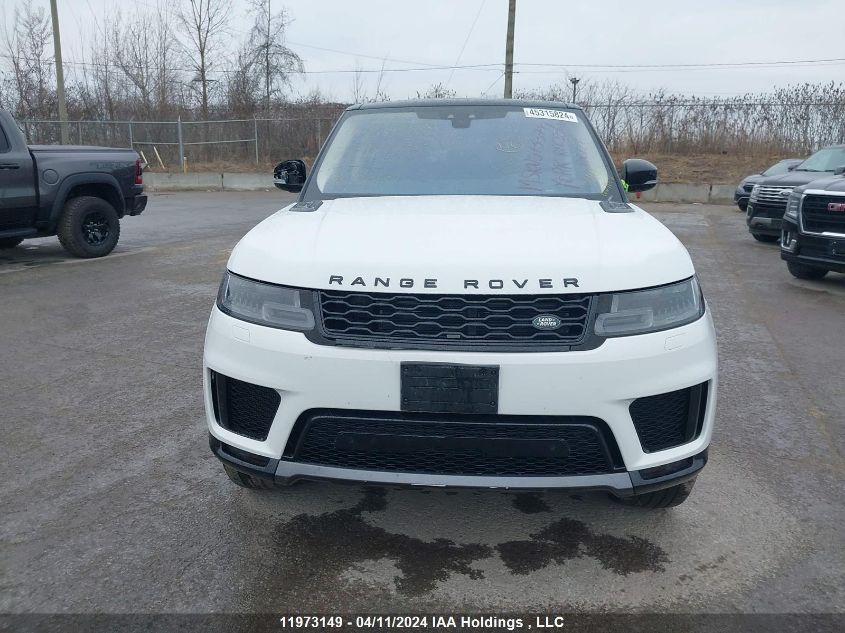 2021 Land Rover Range Rover Sport VIN: SALWR2RK8MA750075 Lot: 11973149