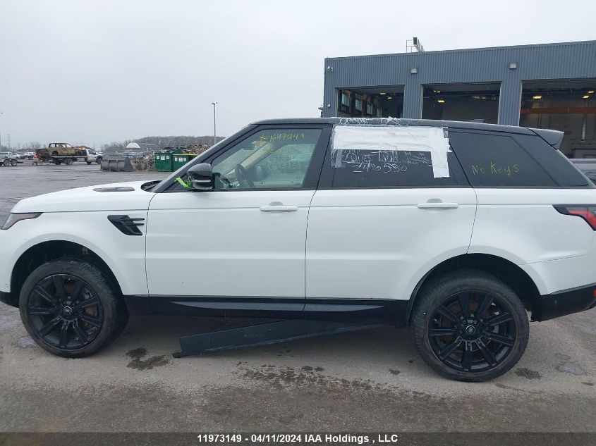 2021 Land Rover Range Rover Sport VIN: SALWR2RK8MA750075 Lot: 11973149