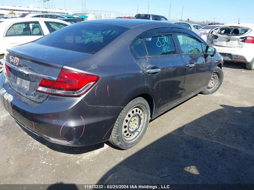 2015 Honda Civic Sedan VIN: 2HGFB2E52FH003069 Lot: 11973232