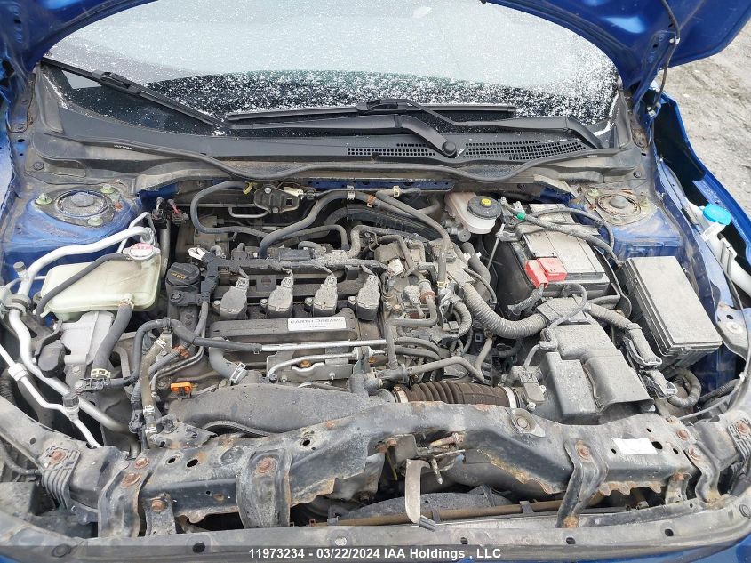 2018 Honda Civic Lx VIN: SHHFK7G28JU302044 Lot: 11973234