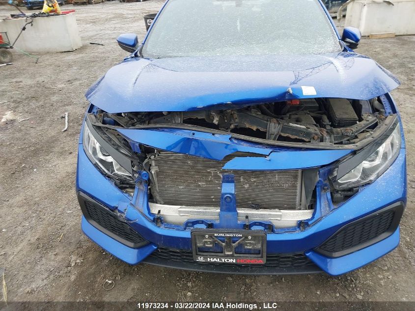 2018 Honda Civic Lx VIN: SHHFK7G28JU302044 Lot: 11973234