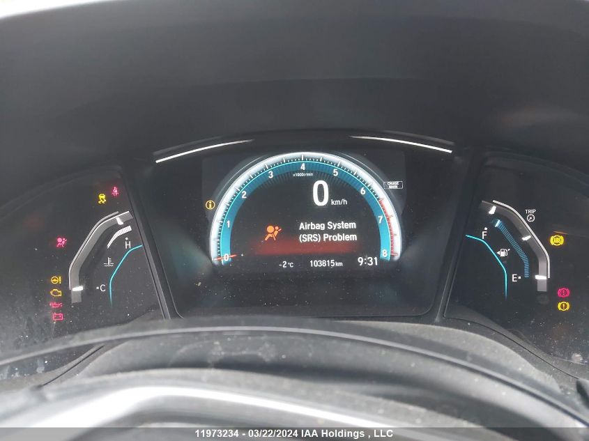 2018 Honda Civic Lx VIN: SHHFK7G28JU302044 Lot: 11973234