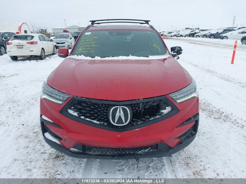 2019 Acura Rdx A-Spec VIN: 5J8TC2H61KL801404 Lot: 50311994