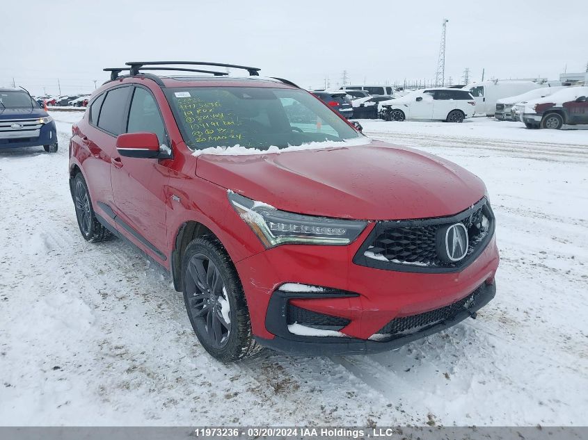 2019 Acura Rdx A-Spec VIN: 5J8TC2H61KL801404 Lot: 50311994