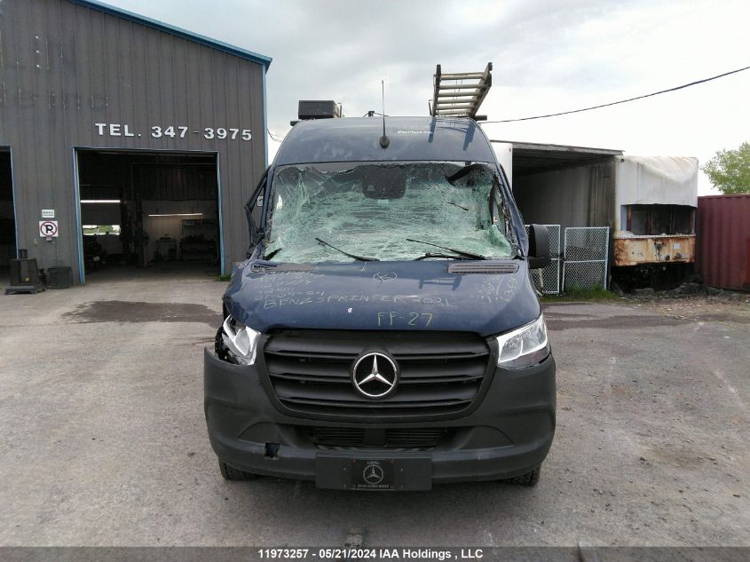 2021 Mercedes-Benz Sprinter VIN: W1Y4EBHY4MP427778 Lot: 11973257