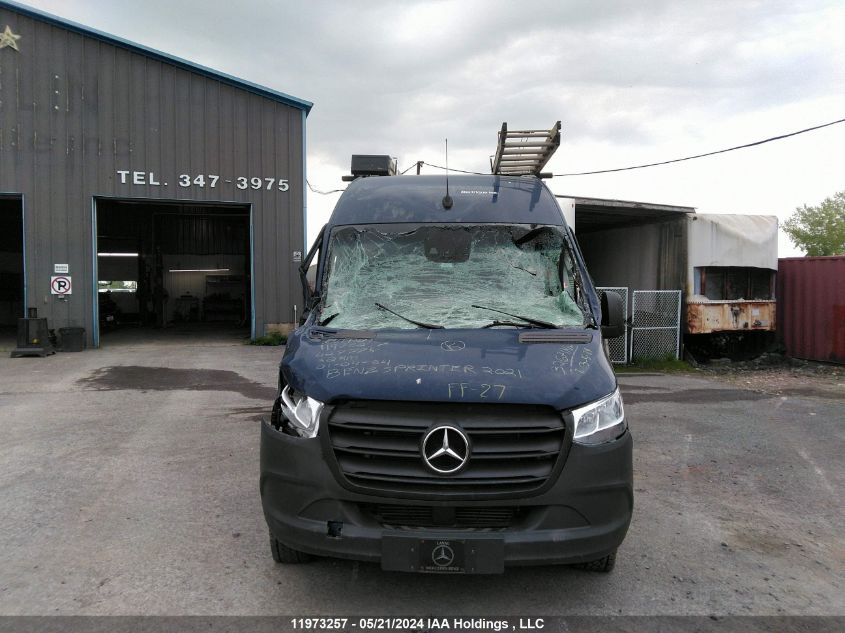 2021 Mercedes-Benz Sprinter VIN: W1Y4EBHY4MP427778 Lot: 11973257