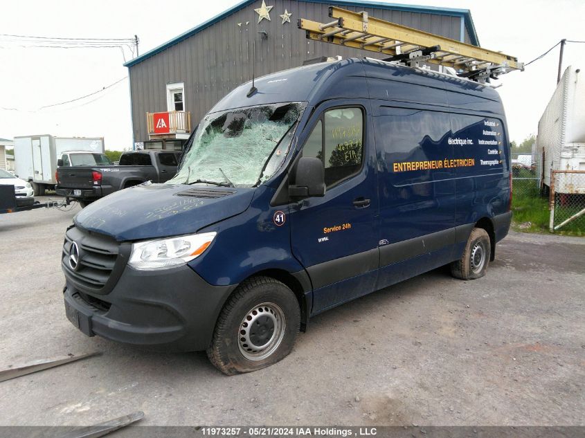 2021 Mercedes-Benz Sprinter VIN: W1Y4EBHY4MP427778 Lot: 11973257