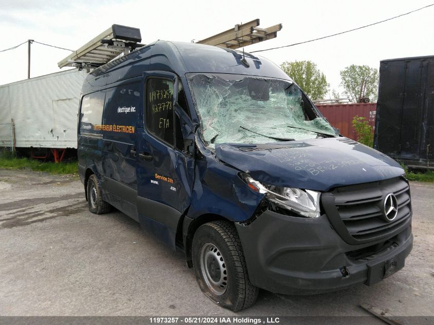 2021 Mercedes-Benz Sprinter VIN: W1Y4EBHY4MP427778 Lot: 11973257