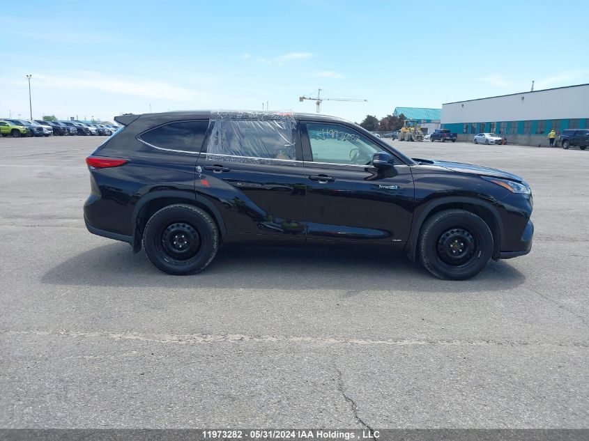 2021 Toyota Highlander Hybrid Xle VIN: 5TDGBRCHXMS044931 Lot: 11973282