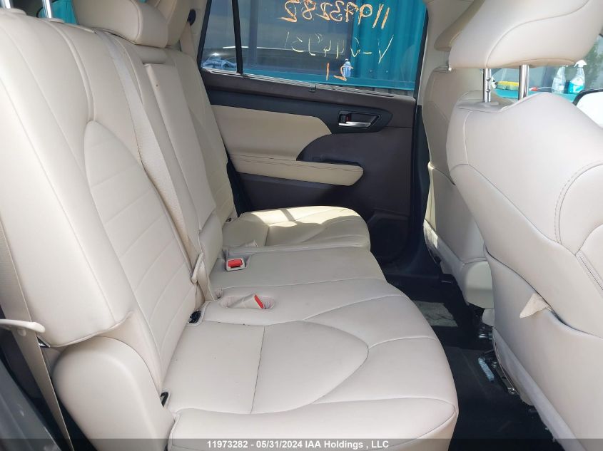 2021 Toyota Highlander Hybrid Xle VIN: 5TDGBRCHXMS044931 Lot: 11973282