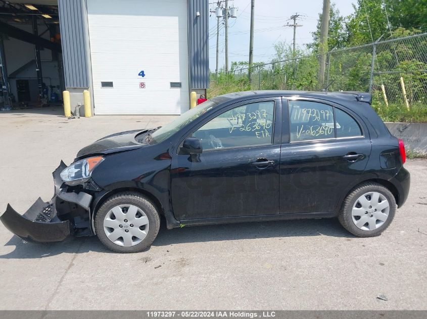 2017 Nissan Micra VIN: 3N1CK3CP0HL263690 Lot: 11973297