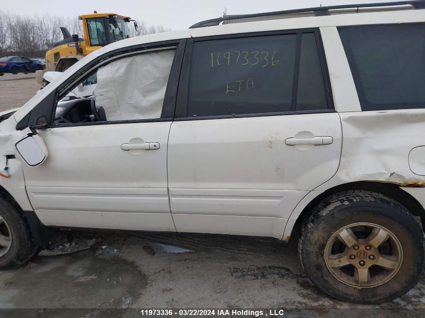 2007 Honda Pilot VIN: 2HKYF18577H000193 Lot: 11973336