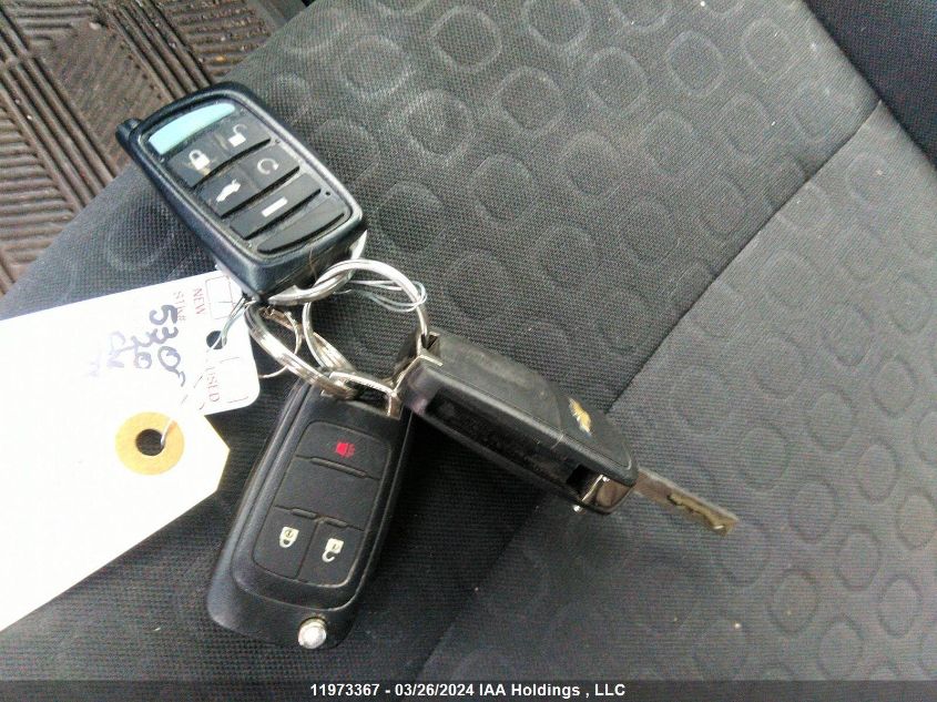 2014 Chevrolet Trax Ls VIN: 3GNCJKEB9EL188695 Lot: 11973367