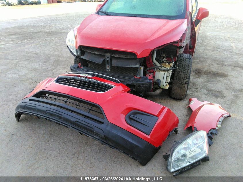 2014 Chevrolet Trax Ls VIN: 3GNCJKEB9EL188695 Lot: 11973367