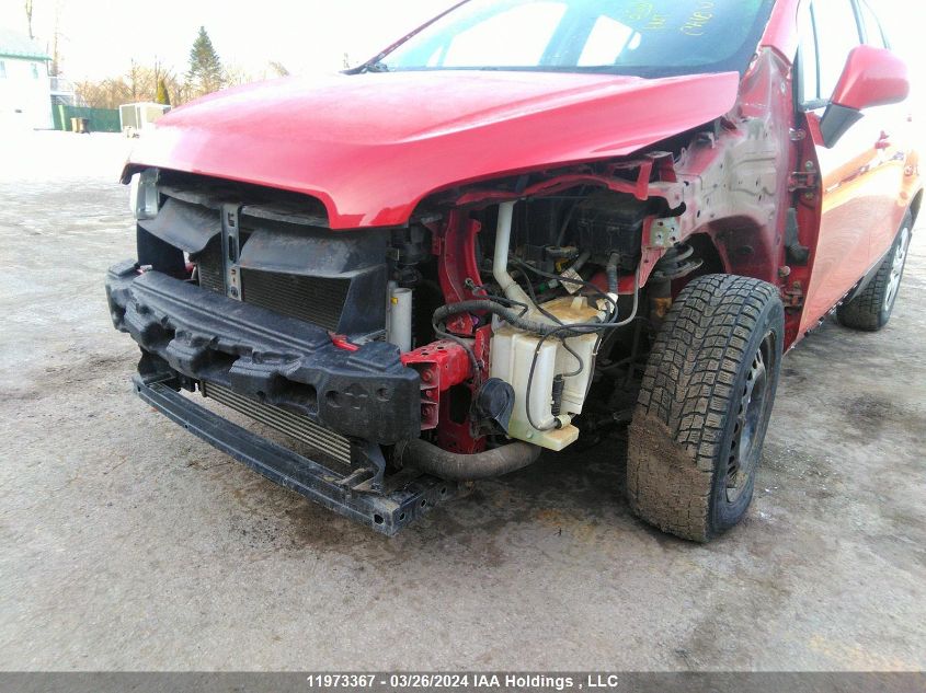 2014 Chevrolet Trax Ls VIN: 3GNCJKEB9EL188695 Lot: 11973367