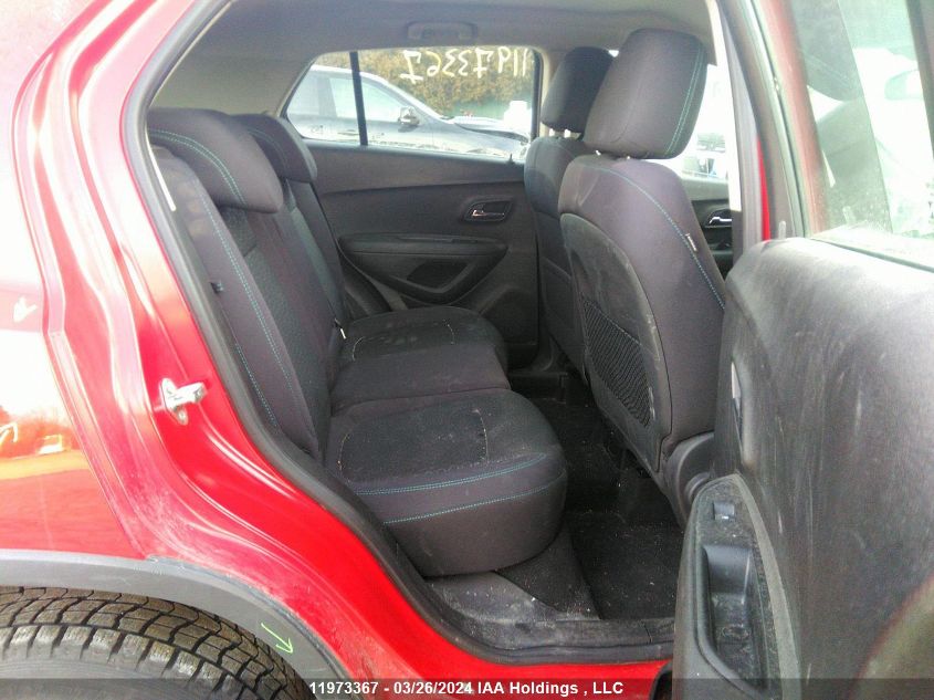 2014 Chevrolet Trax Ls VIN: 3GNCJKEB9EL188695 Lot: 11973367