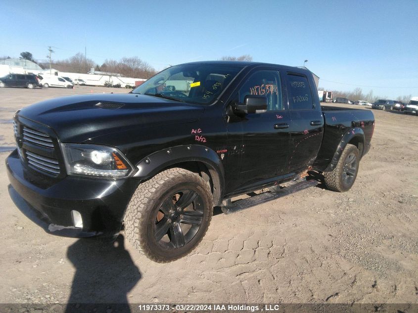 2015 Ram 1500 Sport VIN: 1C6RR7HT6FS712005 Lot: 39236439