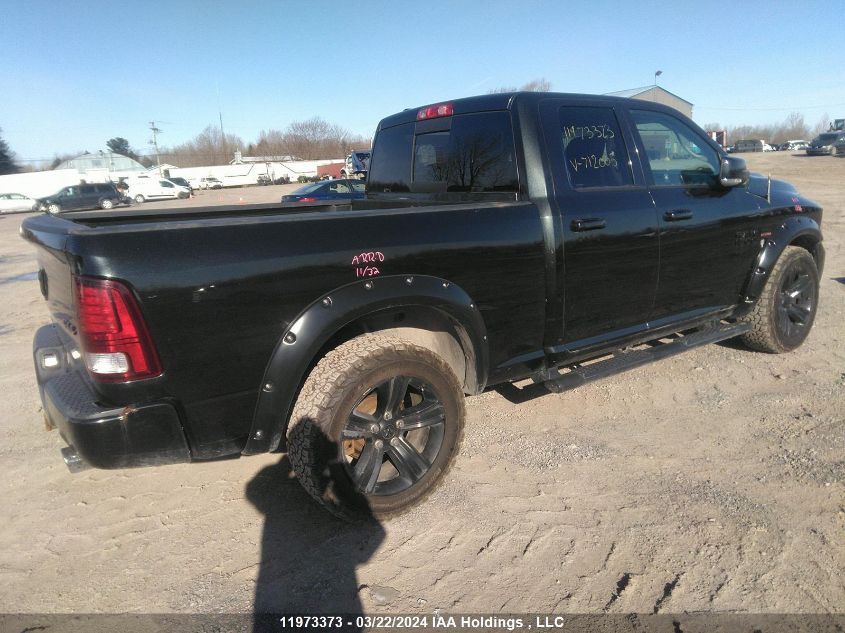 2015 Ram 1500 Sport VIN: 1C6RR7HT6FS712005 Lot: 39236439