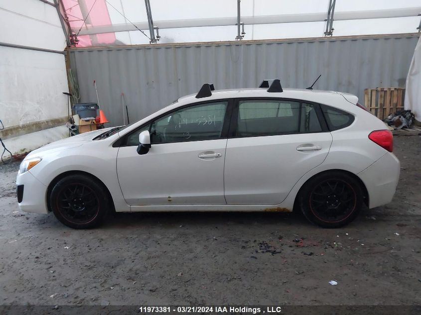 2013 Subaru Impreza VIN: JF1GPAA64DH847121 Lot: 11973381