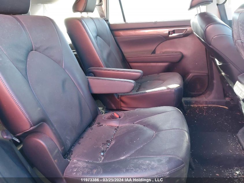 2022 Toyota Highlander VIN: 5TDEBRCH5NS080616 Lot: 11973386