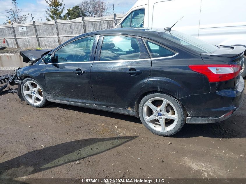 2012 Ford Focus Titanium VIN: 1FAHP3J23CL406427 Lot: 11973401