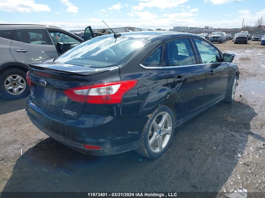 2012 Ford Focus Titanium VIN: 1FAHP3J23CL406427 Lot: 11973401