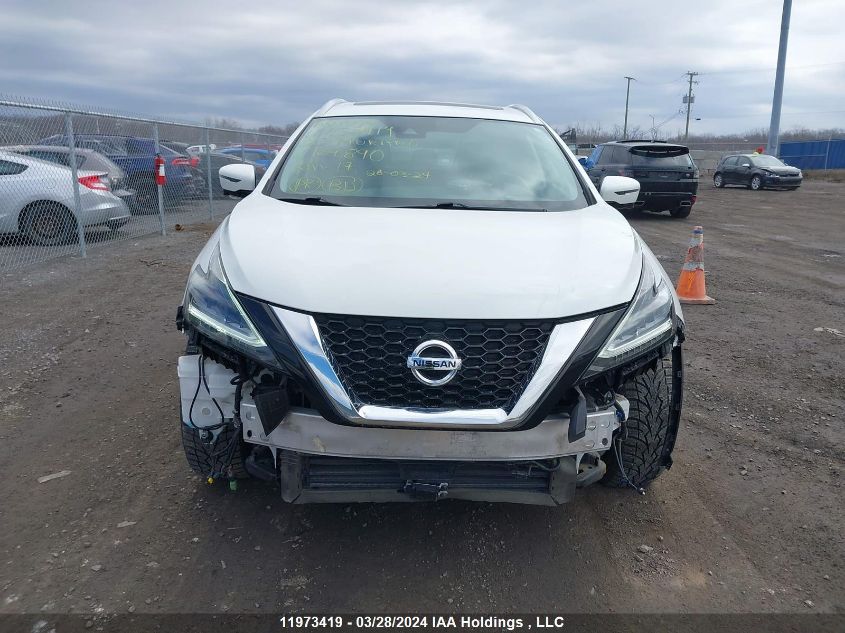 2020 Nissan Murano VIN: 5N1AZ2CS3LN107890 Lot: 39241335