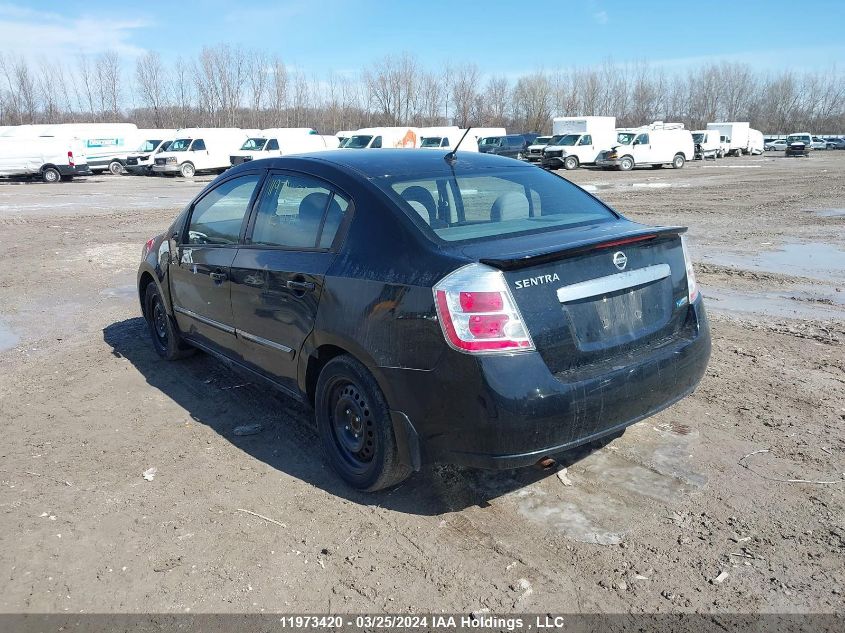 2012 Nissan Sentra VIN: 3N1AB6AP1CL607645 Lot: 11973420