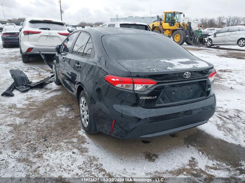 2020 Toyota Corolla Le VIN: 5YFBPRBE1LP024299 Lot: 11973427