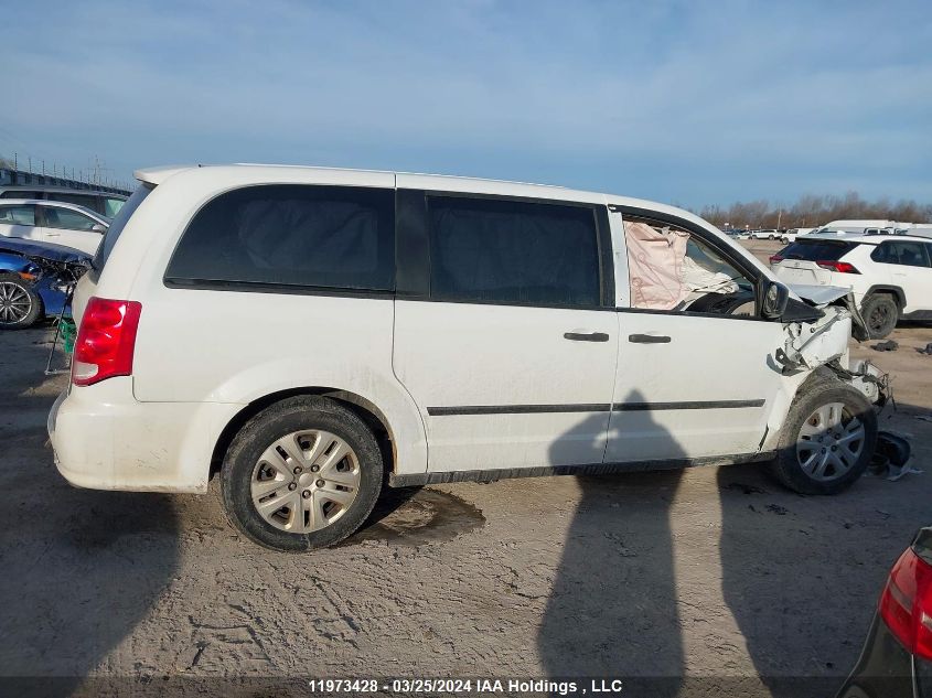 2016 Dodge Grand Caravan Se VIN: 2C4RDGBG0GR196083 Lot: 11973428