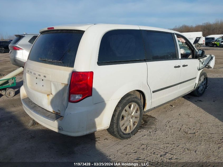 2016 Dodge Grand Caravan Se VIN: 2C4RDGBG0GR196083 Lot: 11973428