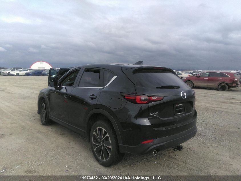 2023 Mazda Cx-5 Premium VIN: JM3KFBDM6P0138918 Lot: 11973432